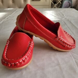 Sz 8.5 Childrens Leather Loafer New